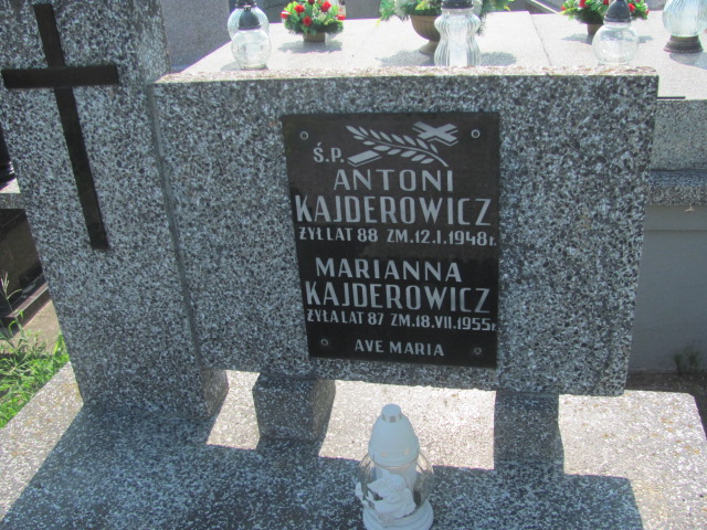 Antoni Kajderowicz Nowy Korczyn - Grobonet - Wyszukiwarka osób pochowanych