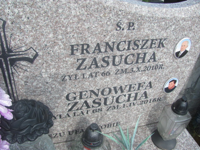 Genowefa Zasucha Nowy Korczyn - Grobonet - Wyszukiwarka osób pochowanych