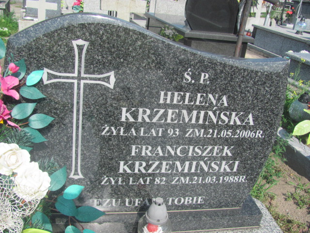 Helena Krzemińska Nowy Korczyn - Grobonet - Wyszukiwarka osób pochowanych