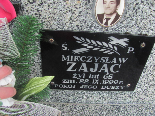 Grób Mieczysław Zając