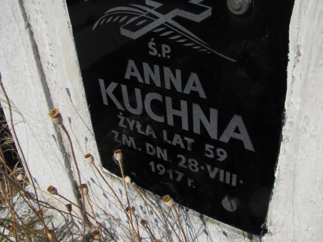 Anna Kuchna Nowy Korczyn - Grobonet - Wyszukiwarka osób pochowanych