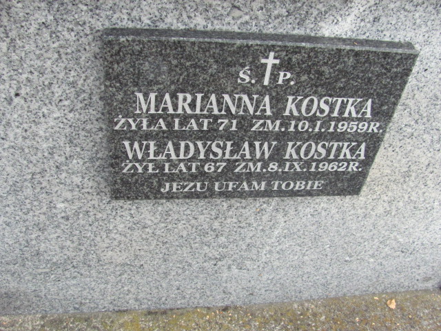 Marianna Kostka Nowy Korczyn - Grobonet - Wyszukiwarka osób pochowanych