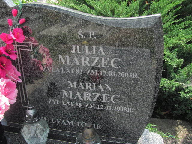 Julia Marzec Nowy Korczyn - Grobonet - Wyszukiwarka osób pochowanych