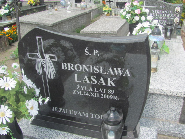 Bronisława Lasak Nowy Korczyn - Grobonet - Wyszukiwarka osób pochowanych