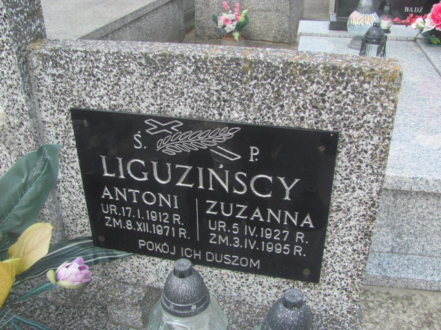 Zuzanna Liguzińska 1927 Nowy Korczyn - Grobonet - Wyszukiwarka osób pochowanych