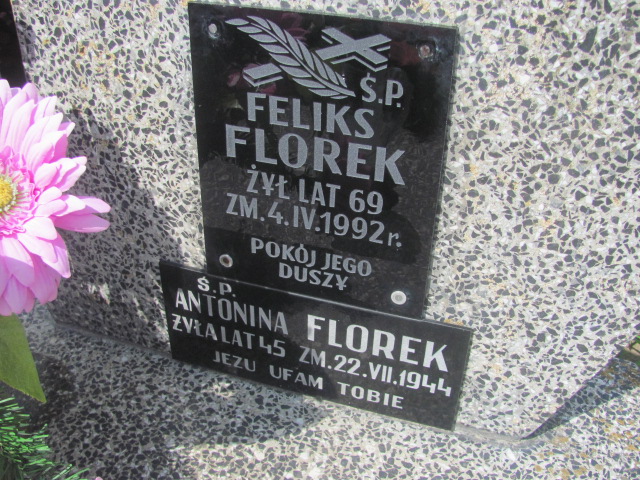  Florek  Nowy Korczyn - Grobonet - Wyszukiwarka osób pochowanych