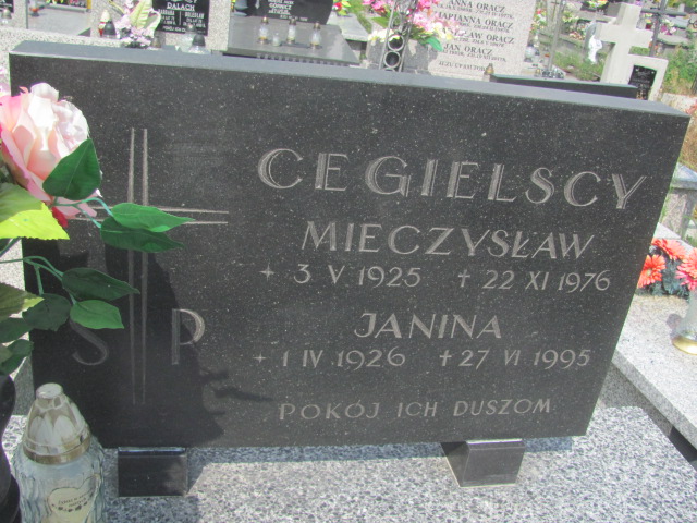 Janina Cegielska 1926 Nowy Korczyn - Grobonet - Wyszukiwarka osób pochowanych