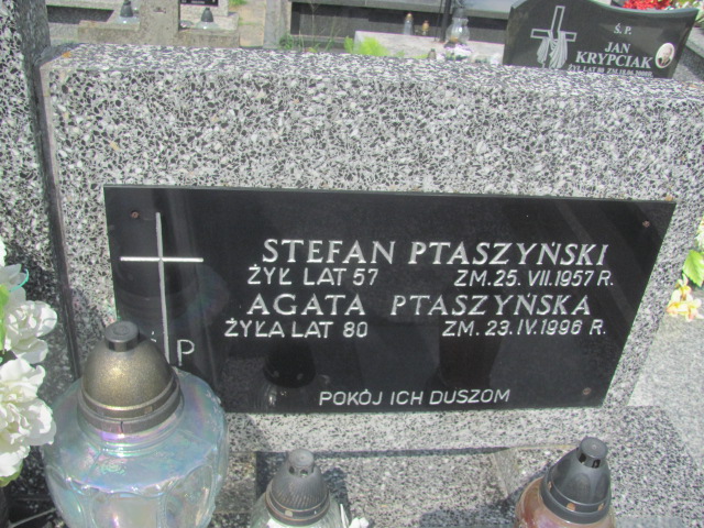 Agata Ptaszyńska Nowy Korczyn - Grobonet - Wyszukiwarka osób pochowanych