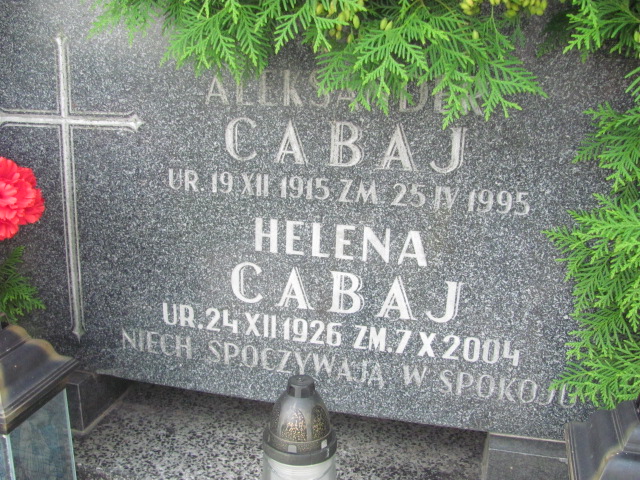 Helena Cabaj 1926 Nowy Korczyn - Grobonet - Wyszukiwarka osób pochowanych