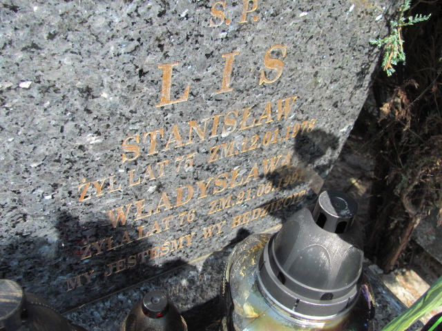 Stanisław Lis Nowy Korczyn - Grobonet - Wyszukiwarka osób pochowanych