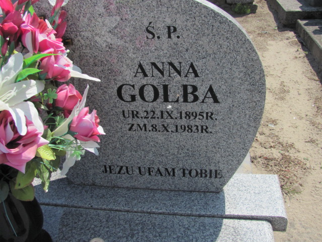 Grób Anna Golba