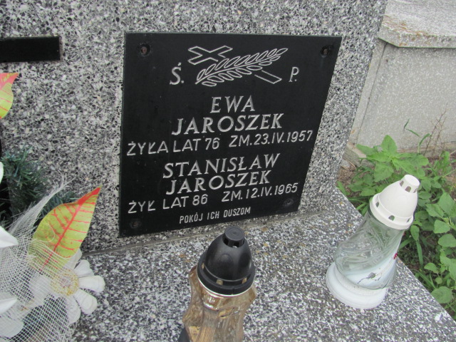 Stanisław Jaroszek Nowy Korczyn - Grobonet - Wyszukiwarka osób pochowanych