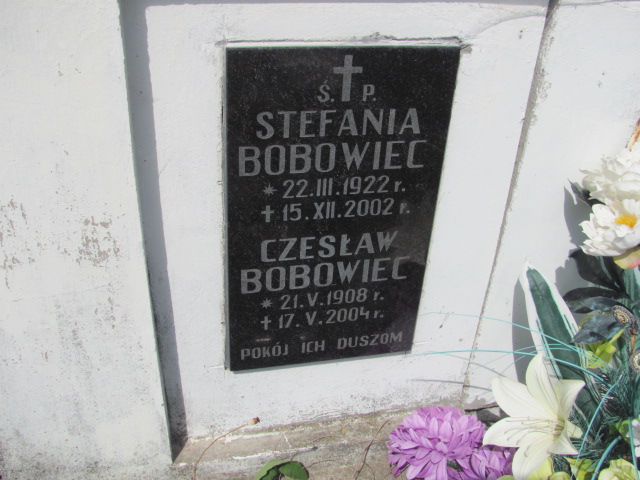 Czesław Bobowiec 1908 Nowy Korczyn - Grobonet - Wyszukiwarka osób pochowanych