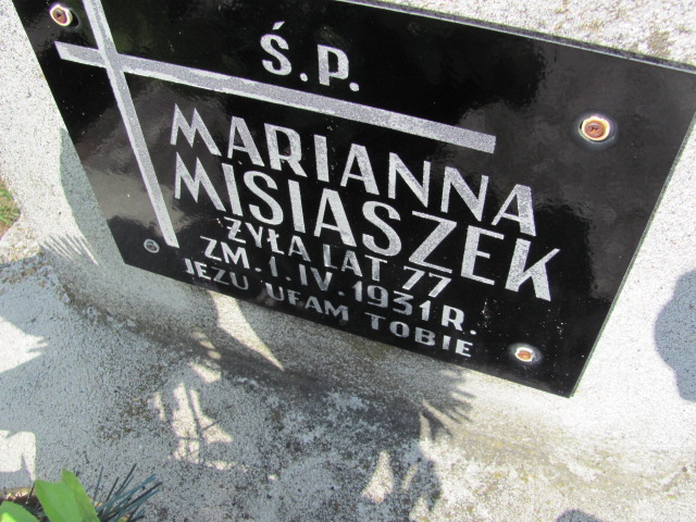 Marianna Misiaszek Nowy Korczyn - Grobonet - Wyszukiwarka osób pochowanych