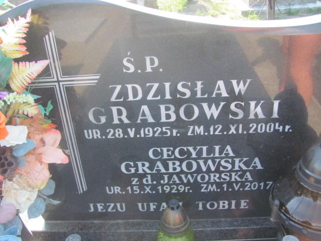 Zdzisław Grabowski 1925 Nowy Korczyn - Grobonet - Wyszukiwarka osób pochowanych