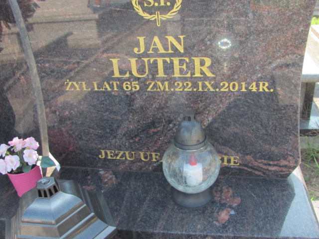 Grób Jan Luter
