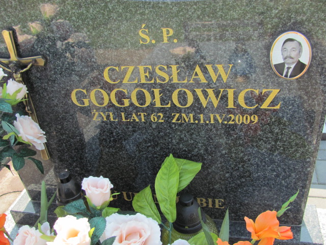 Czesław Gogołowicz Nowy Korczyn - Grobonet - Wyszukiwarka osób pochowanych