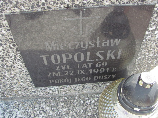 Grób Mieczysław Topolski